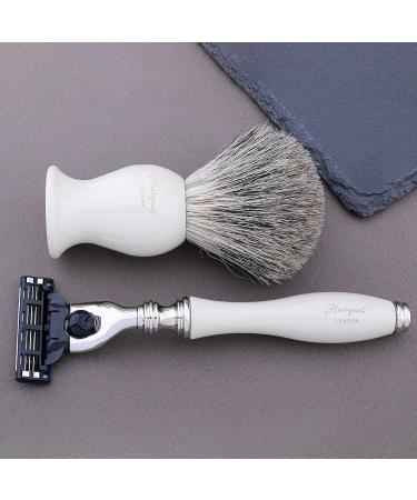 Premium Haryali London Ivory Shaving Set 5 - International Shipping Available - Buy Online on GoSupps.com