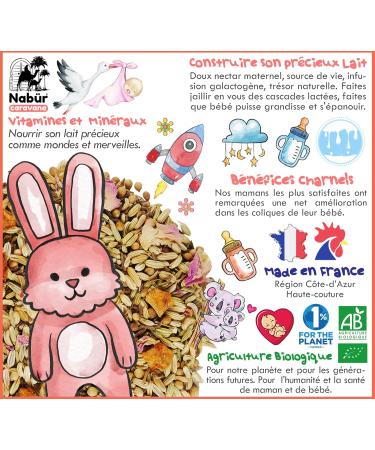  Nab r Nab r - Secret Breastfeeding Herbal Tea N 2 BIO 250g Booster 5-in-1 Fennel Caraway Coriander Apple Breast Milk Rose Lactation Herbal Tea Colic 0% - Buy Online on GoSupps.com