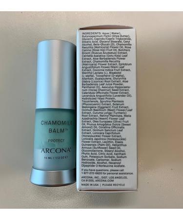 ARCONA Chamomile Balm - Soothing Skin Relief with Blue Chamomile Oil | Alleviate Redness & Restore | 0.51 oz Made in USA - Buy Online on GoSupps.com