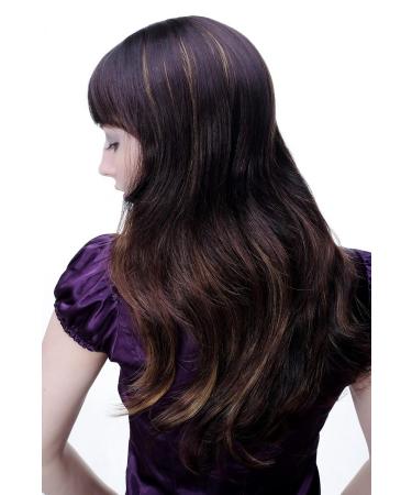 WIG ME UP 9213-2T33-27 Ladies Wig - Long Straight Brown Wig with Light Streaks | International Shipping - Buy Online on GoSupps.com
