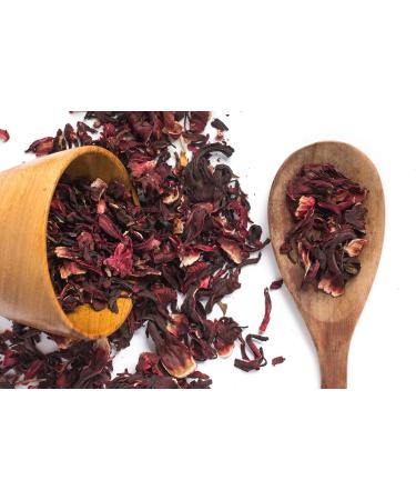 Hibiscus Flowers Tea for Healthy Living 100% Pure Naturally Grown African Hibiscus Plant Loose Leaf for Premium Quality Herbal Tea -100G 100 g (Pack of 1) - Buy Online on GoSupps.com