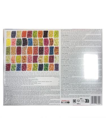 Jelly Belly Beans Gift Pack - 50 Varieties 600g | International Shipping Available - Buy Online on GoSupps.com