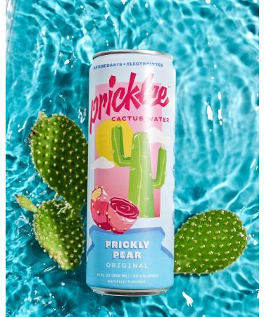 Pricklee Cactus Water | Antioxidant-Packed Hydration with Low Sugar & No Caffeine - Buy Online on GoSupps.com