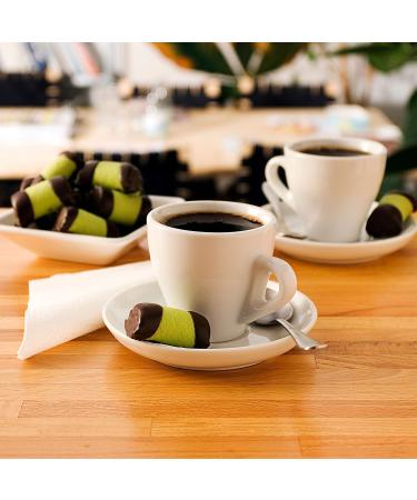 ScandiKitchen Delicato Punschrulle Swedish Chocolate Marzipan Pastry Treats Dipped in Chocolate 240g - Buy Online on GoSupps.com