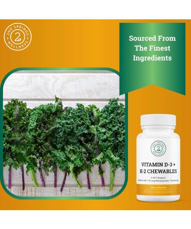 2nd Springs Adaptogen Complex Vitamin D3+K2 Chewables & Super B-100 Complex Bundle - Buy Online on GoSupps.com