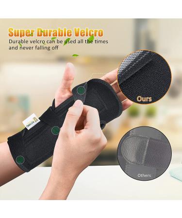 2022 Wrist Brace for Carpal Tunnel Night Sleep - Wrist Support Splint for Pain Relief & Sports Injuries - Left & Right Hand Support - Buy Online on GoSupps.com