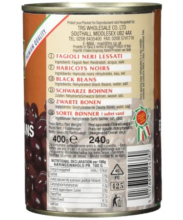 Buy TRS Black Beans (1 x 400g) - Premium Quality International Shipping Available - Buy Online on GoSupps.com