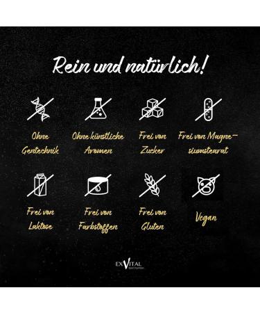 EXVital BCAA 1100 Maximum Caps - 300 High-Quality Amino Acid Capsules with Vitamin B6 | International Shipping Available - Buy Online on GoSupps.com