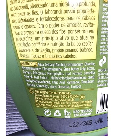 Skala Botanica Jaborandi & Camelia do Campo Hair Treatment 35.2 oz - Nourishing Hair Care for All Hair Types | International Shipping Available - Buy Online on GoSupps.com