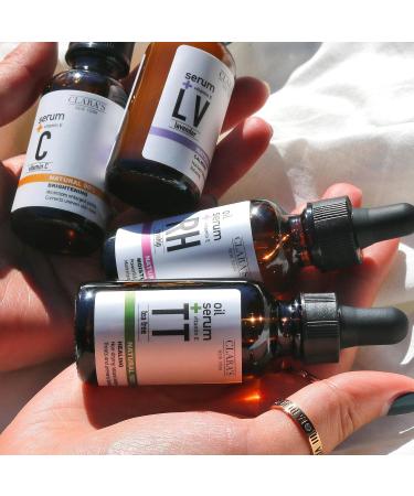 Clara's New York Moisturising Rosehip Facial Oil Serum with Vitamin E Oil Anti-Aging Serum for Face Rejuvenating Day and Night Facial Serum Suitable For All Skin Types 30ml - Buy Online on GoSupps.com