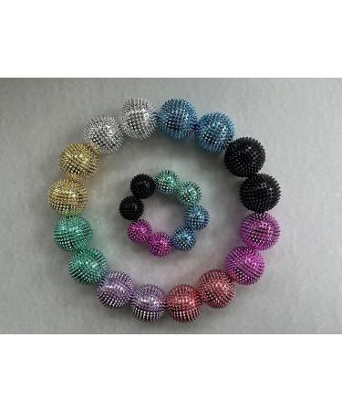 Buy 2x DBT Skills Hedgehog Ball | Magnetic Acupressure Ball for Stress Relief & Massage | Improve Mobility & Concentration - Lilac Purple 32mm - Buy Online on GoSupps.com