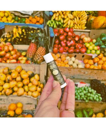 Sun Bum Lip Balm Banana SPF 30 1 Count Broad Spectrum UVA/UVB Protection Hypoallergenic Paraben Free Gluten Free Vegan - Buy Online on GoSupps.com