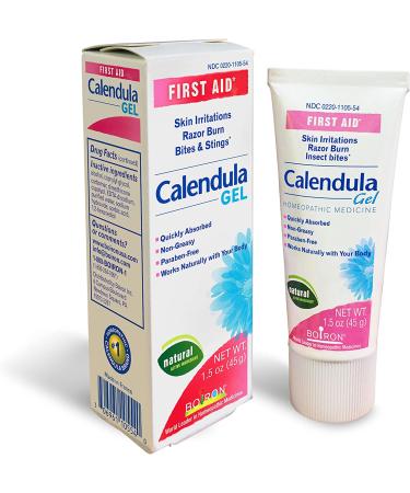 Boiron Calendula Gel 1.5 oz (Pack of 3) - Homeopathic Relief for Skin Irritation & Burns - Buy Online on GoSupps.com