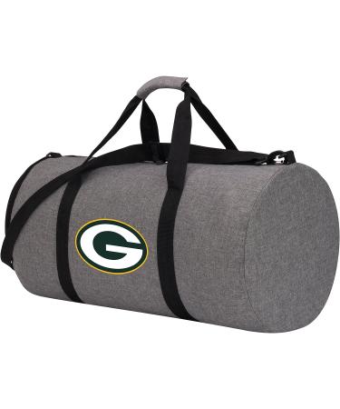 Officially Licensed NFL "Wingman" Duffel Bag  Gray  24" x 12" x 12" Green Bay Packers - Buy Online on GoSupps.com