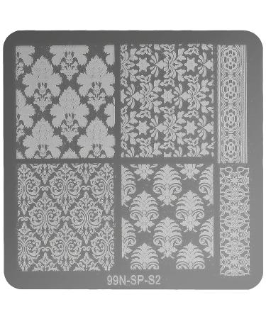 99Nails Stamping Plate Square - Harmony