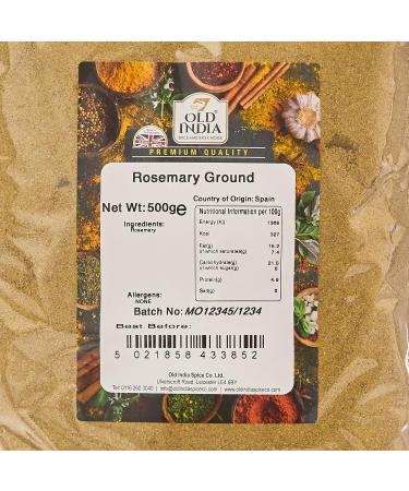 Old India Rosemary Ground 500g - Premium Quality Aromatic Herb for Culinary Delights - Buy Online on GoSupps.com