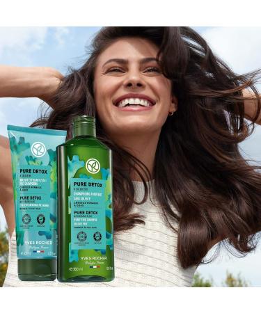  Yves Rocher Yves Rocher - Purifying Shampoo with Organic Algae - Normal to Oily Hair - Reduces Excess Oil and Removes Impurities - Sulfate-Free - 300 ml - Buy Online on GoSupps.com