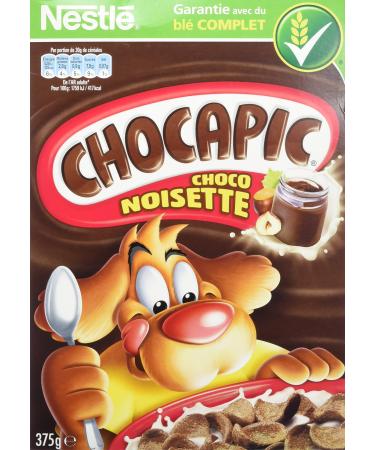 Nestlé Chocapic Choco Hazelnuts - Breakfast Cereal - 375g Pack