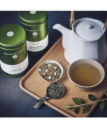 Palais des Th s SENCHA ARIAKE Th vert du Japon Notes Iod es et V g tales Boite M tal 100g - Buy Online on GoSupps.com