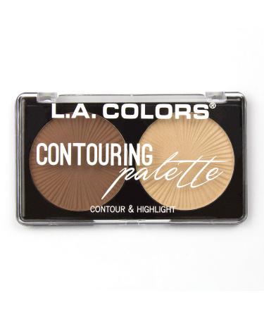 L.a. Colors Contour & Highlighting Palette  Light/medium  1 Ounce