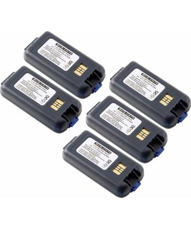 Synergy Digital Replacement Batteries Compatible with Intermec CK71 Replacement (Li-Ion 3.7V 5200 mAh) combo-pack includes: 5 x BCS-CK70 Batteries