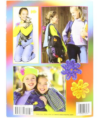 Leisure Arts LA-3285 Cool Stuff Teach Me to Crochet Book - Beginner's Guide to Crocheting Patterns and Projects - Buy Online on GoSupps.com