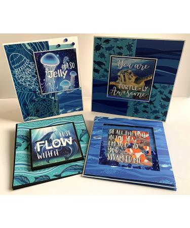 Reminisce Sea Life Scrapbook Kit - Multi Color Palette for Paper Crafts - Buy Online on GoSupps.com