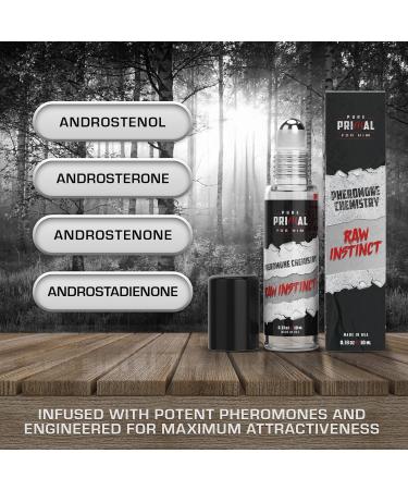 Raw Instinct - Pheromone Cologne For Men To Attract Women - Male Pheromone Perfume Oil - Men's Cologne With Pure Pheromones - Long-Lasting Pheromones Perfumes For Men - 0.34 oz (10 mL) - Buy Online on GoSupps.com