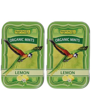 Buy Rapunzel Organic Lemon Mints - Pack of 2 (100g) | International Shipping Available - Buy Online on GoSupps.com