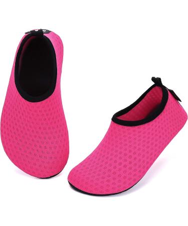 SAGUARO Children's Quick-Drying Bathing Shoes | Water Shoes Size 21-37 | Red Swimming Shoes for Kids - International Shipping Available - Buy Online on GoSupps.com
