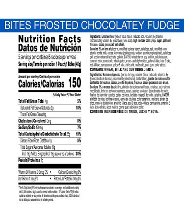 Pop-Tarts Bites  Tasty Filled Pastry Bites  Frosted Chocolatey Fudge  2.203lb Case (25 Count) - Buy Online on GoSupps.com