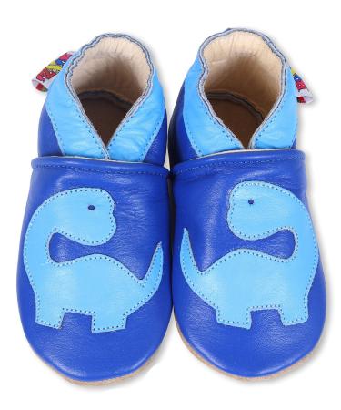 SHADOW DANCE UK Baby Shoes Toddler Shoes with Soft Sole Baby Boy Shoes - Baby Girl Shoes New Born Leather Kids Winter Booties 0 2dinobaby 0-6 Months