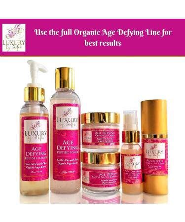 Age Defying Organic Face Toner | Reduce Signs of Aging | Balance Your Skins pH | Firm & Tone Your Skin - Buy Online on GoSupps.com