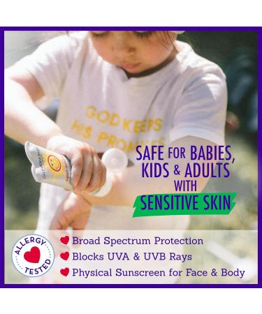 California Baby Super Sensitive SPF 30+ Sunscreen - Broad Spectrum Hypoallergenic Mineral Sunscreen | Titanium Dioxide | Unscented | 51g / 1.8oz - International Shipping Available - Buy Online on GoSupps.com