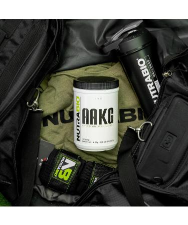 NutraBio Arginine AKG Workout Supplement Powder 500g Helps Support Lean Mass Gains Boost Nitric Oxide and Enhance Muscle Growth - Buy Online on GoSupps.com