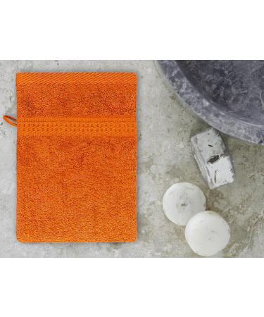 Class Home Collection Washing Gloves | Fantry Washcloth Set | 4pcs | 500 g/m | 100% Cotton | Terra 16x21 cm | International Shipping Available - Buy Online on GoSupps.com