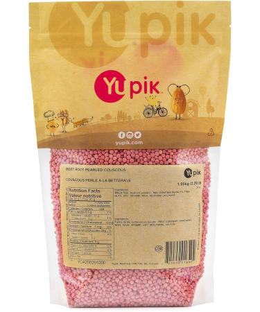 Yupik Beet Root Pearled Couscous Vegan 1 Kg Beet Root Pearl 1 kg (Pack of 1) - Buy Online on GoSupps.com