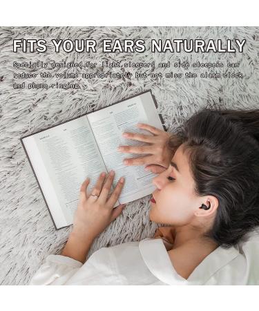 Soft Silicone Reusable Noise Cancelling Ear Plugs for Sleeping - 2 Pairs Black - Buy Online on GoSupps.com