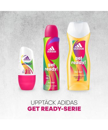 Adidas Fragrance Get Ready for Her Eau de Toilette 1.7 Fluid Ounce 1.7 Fl Oz (Pack of 1) For Her - Buy Online on GoSupps.com