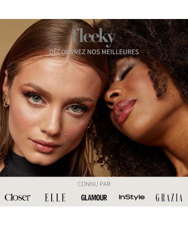 fleeky Kit Browhenna - on fleek eyebrow color henna color powder for natural eyebrow coloring ideal as a gift (Mini light brown) - Buy Online on GoSupps.com