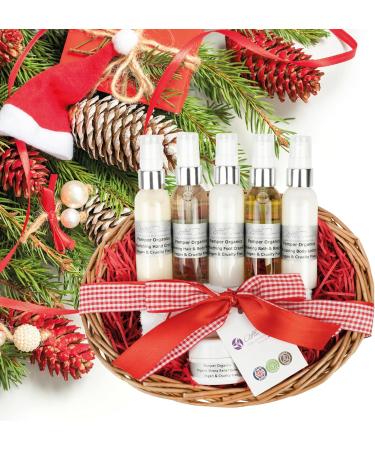 Pamper gift basket for women organic pamper basket mums pampering gift for her self care gift vegan pamper gift set pamper skincare gift women bath and body set women womens pamper gift - Buy Online on GoSupps.com