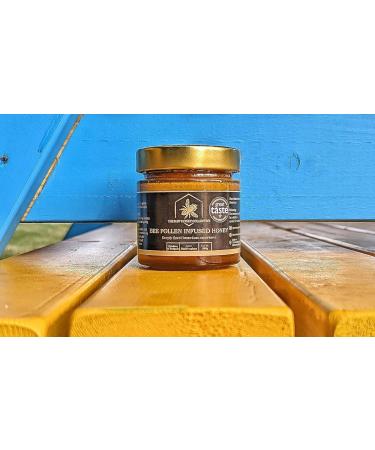 Award Winning Bee Pollen Infused Honey 240g (1 Star Great Taste Award 2022) - Buy Online on GoSupps.com