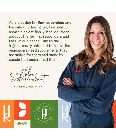 Healthy Response Daily Response Multivitamin 90 Capsules - Multivitamin + Adaptogen Blend for Energy & Stress Support - Tailored Nutrition for First Responders & Those on The Go - Buy Online on GoSupps.com