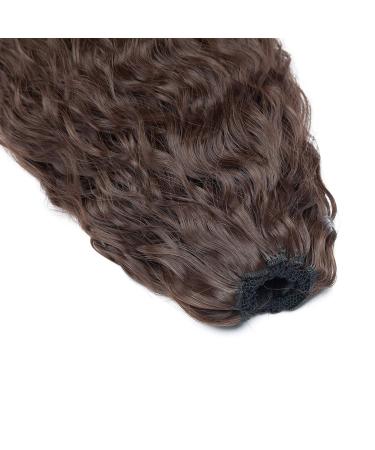 SEGO Medium Brown Hairpiece Bun Hair Extensions - Wavy Ponytail Tie & Updos - Buy Online on GoSupps.com