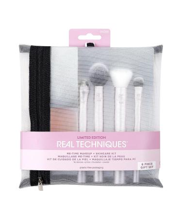 Real Techniques Me Time Makeup Brush & Skin Care Set - 6 Piece Valentine's Day Gift for Wife, Girlfriend, or Daughter - Buy Online on GoSupps.com