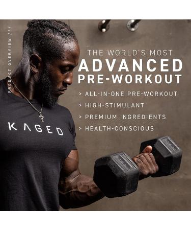 Pre-KAGED Elite Preworkout Powder - High Stimulant for Men & Women | Energy, Focus, Pumps | L-Citrulline, Beta Alanine, Creatine, Caffeine | Fruit Punch Flavor - Buy Online on GoSupps.com