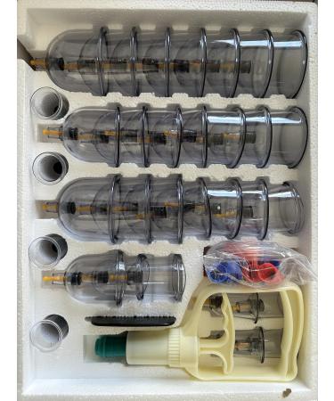 Cupping set professional Chinese cupping set for muscles nerves and joint pain X 32