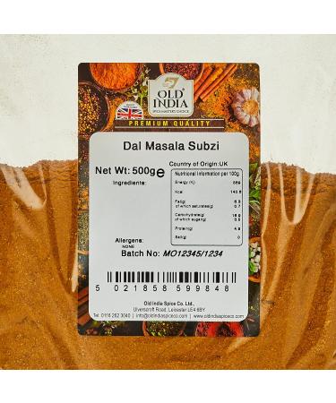 Old India Dal Masala Subzi 500g - Buy Online on GoSupps.com