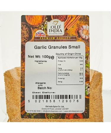 Old India Garlic Granules Small 100g - Pack of 1 | Premium Quality - Buy Online on GoSupps.com