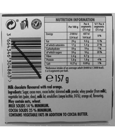  Terry's Terry's Set of 1 dark chocolate and 1 milk chocolate 157 g each - Buy Online on GoSupps.com